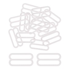 KAM Plastic Bra Strap Adjuster Buckles Tri-Glide Slider Bra Strap Hooks Buckle