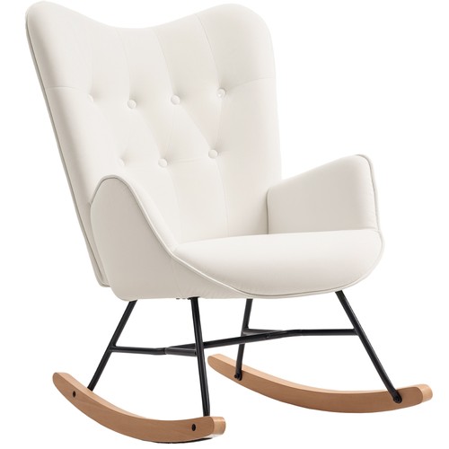 Homcom upholstered velvet - homcom,