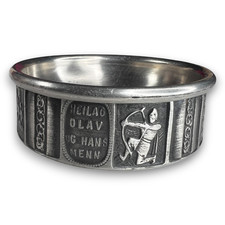 Norwegian Pewter Trinket Bowl