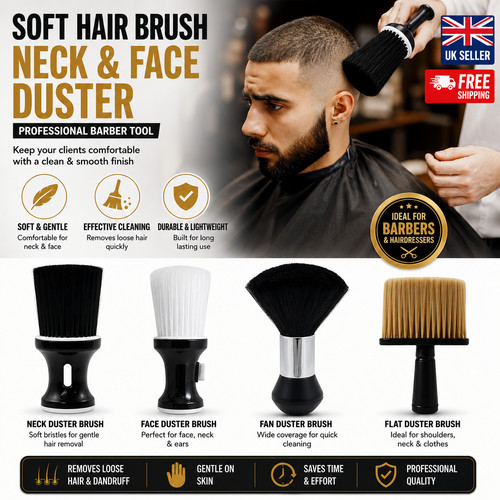 Barber neck duster brush - duster,
