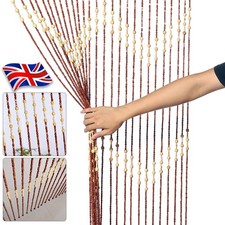 175 X 90cm Wooden Beaded