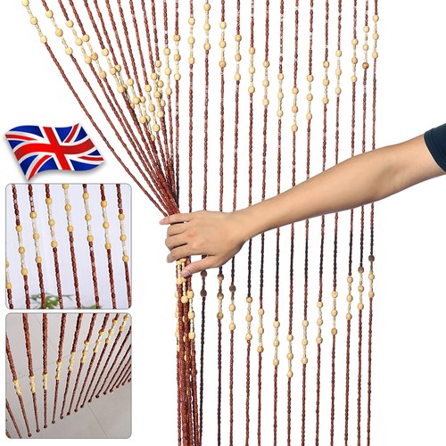 175 90cm wooden beaded - x,