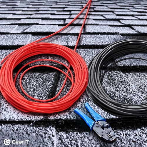 Solar extension cable black - solar,