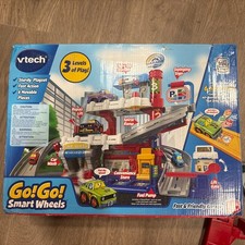 VTech Go! Go! Smart Wheels Fast and Friendly Garage Toys *Open Box*