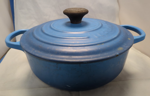 Creuset casserole 24cm with - le,