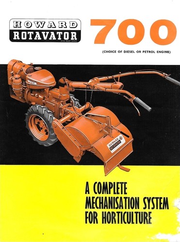 Howard 700 sales brochure - 700,