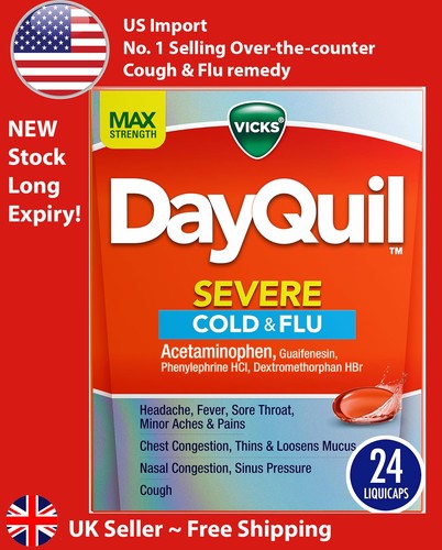Vicks dayquil severe cold - vicks,