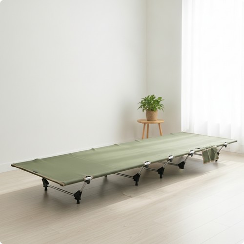 Camping cot with - with, storage
