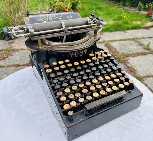 Antique yost typewriter - antique,