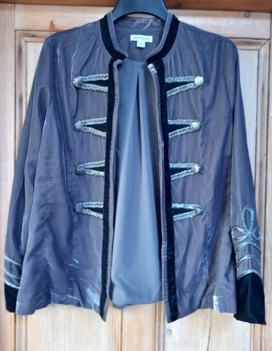 Monsoon embroidered military - embroidered,