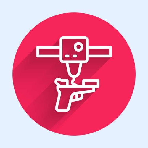 Multiple pistol props kits - props,