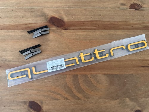 Yellow and black quattro - yellow,