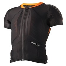 SixSixOne Evo Compression Jacket Upper Body Armour Protection MTB Short Sleeve