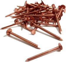 25 Copper Clout Roofing Nails