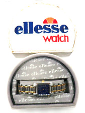 LADIES BI - METAL  " Ellesse " Vintage Wrist Watch Boxed