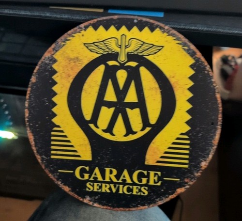 Garage metal sign - sign,