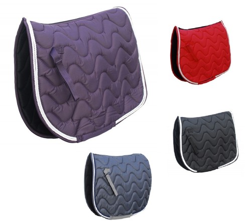Rhinegold wave saddle pad - wave,