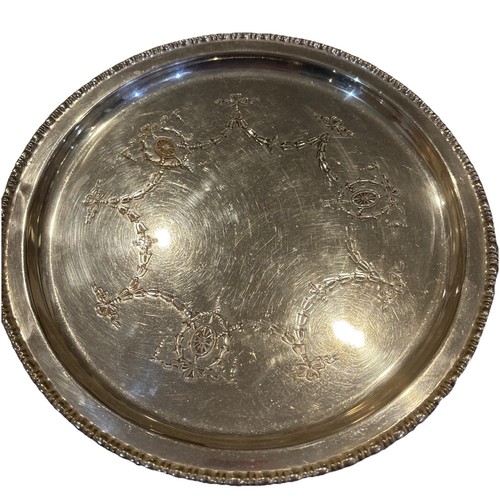 Silver plate atkin brothers - plate,