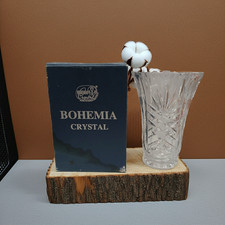 Bohemia Crystal Vase. Pristine