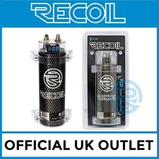 Recoil R1D - 1 Farad 1000 Watt Car Amp Amplifier Digital Power Cap Capacitor