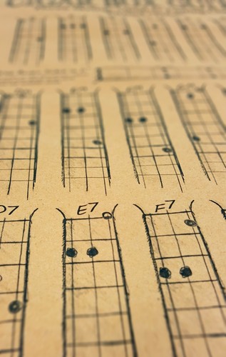 Cigar box guitar chords - box,