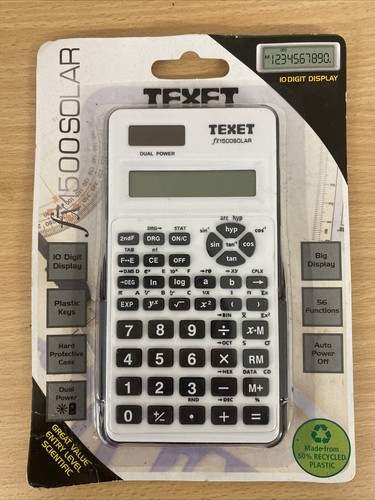 Texet fx1500 solar scientific - fx1500,