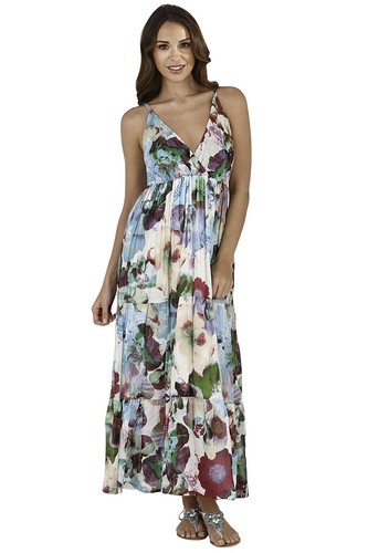 Pistachio dress cotton cross - pistachio,