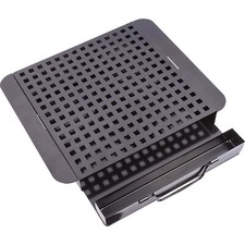 Smoker Box with Beer Container for Smoking Grilling Meat Fish BBQ