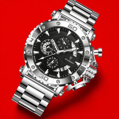 Men 45mm sport - 45mm, silver