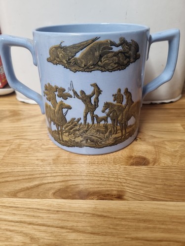 Antique 1856 prattware loving - 1856,