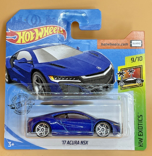 Hot wheels acura nsx blue - nsx,