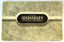 WOLSELEY 16/65 + 18/85 Car