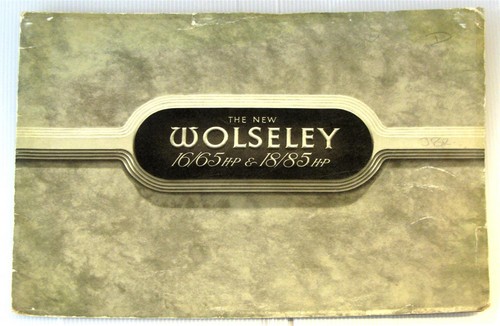 Wolseley 18 85 car - wolseley,