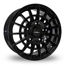 16" BLACK ALLOY WHEELS FIAT