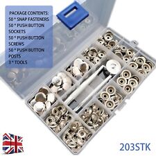 203Pcs Boat Cover Press Stud