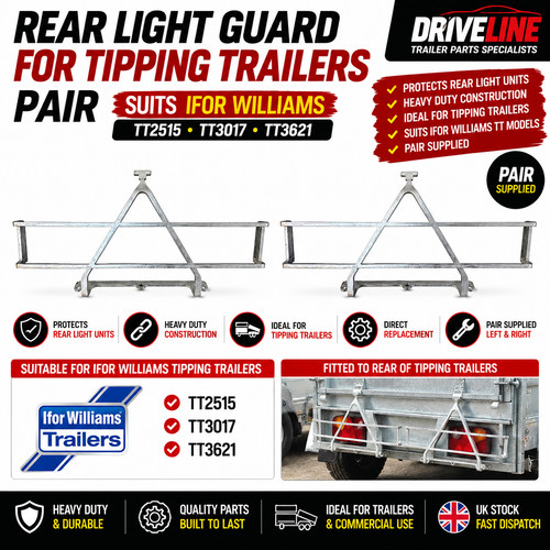 Rear light guard pair ifor - guard,