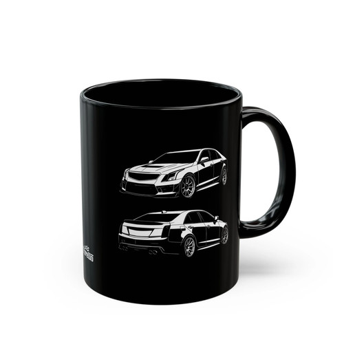 Cadillac ats mug coffee - cadillac,
