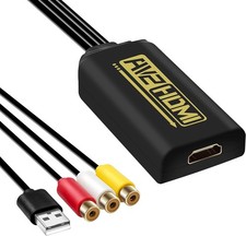 RCA to HDMI Converter, AV to