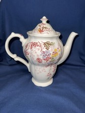 Ridgway Ironstone English Garden Coffee Tea Pot 34 oz