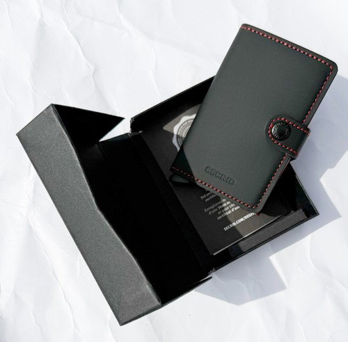 Mini wallet matte black - wallet,