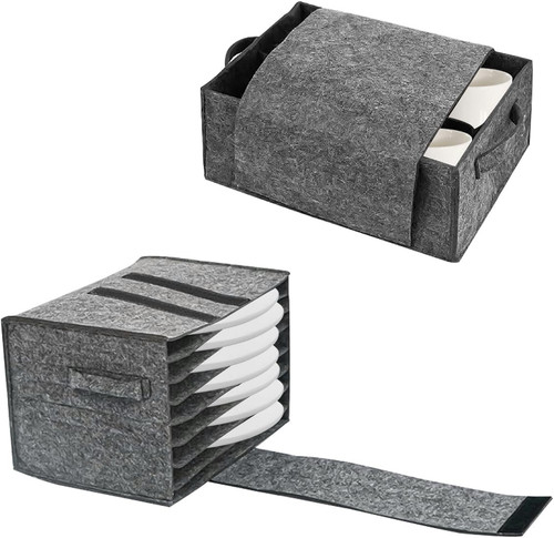 Pcs plate cup storage box - plate,
