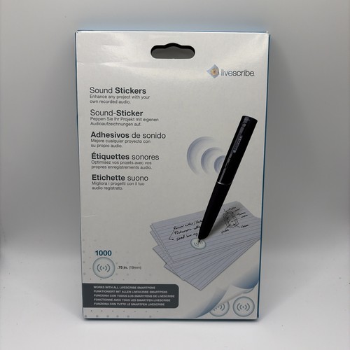 Livescribe sound stickers - sound,