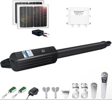 TOPENS A8 Automatic Gate Opener for Heavy Duty Single Swing Gates Up to 18ft