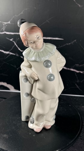 Vintage lladro clown - vintage, girl