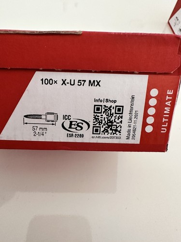 Hilti 100x not bx - hilti,