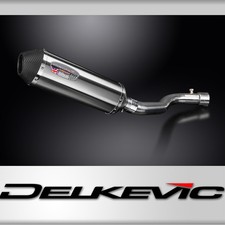 Suzuki GSXR1000 K7-K8 2007-08 343mm X-Oval Stainless Exhaust Silencer Can Kit