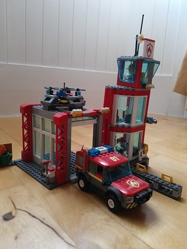 Lego city fire station - lego, city:
