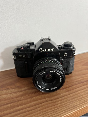 Canon black 35mm - canon, film