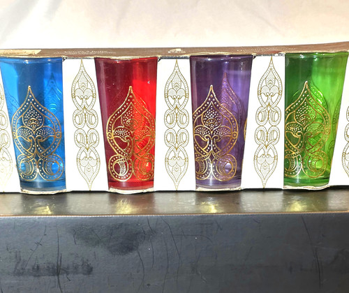 Moroccan tea glasses - moroccan,