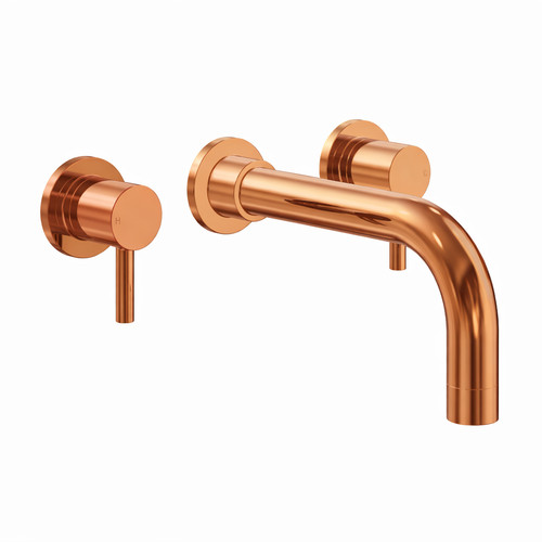 Wall mounted basin mixer - mounted,